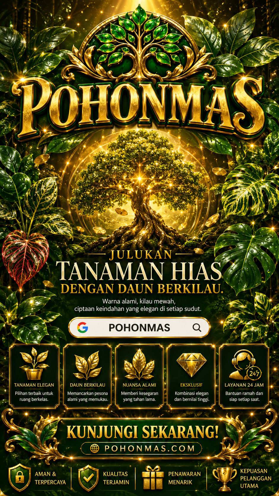 Pratinjau antarmuka POHONMAS — aplikasi APK resmi Android v2.0.3