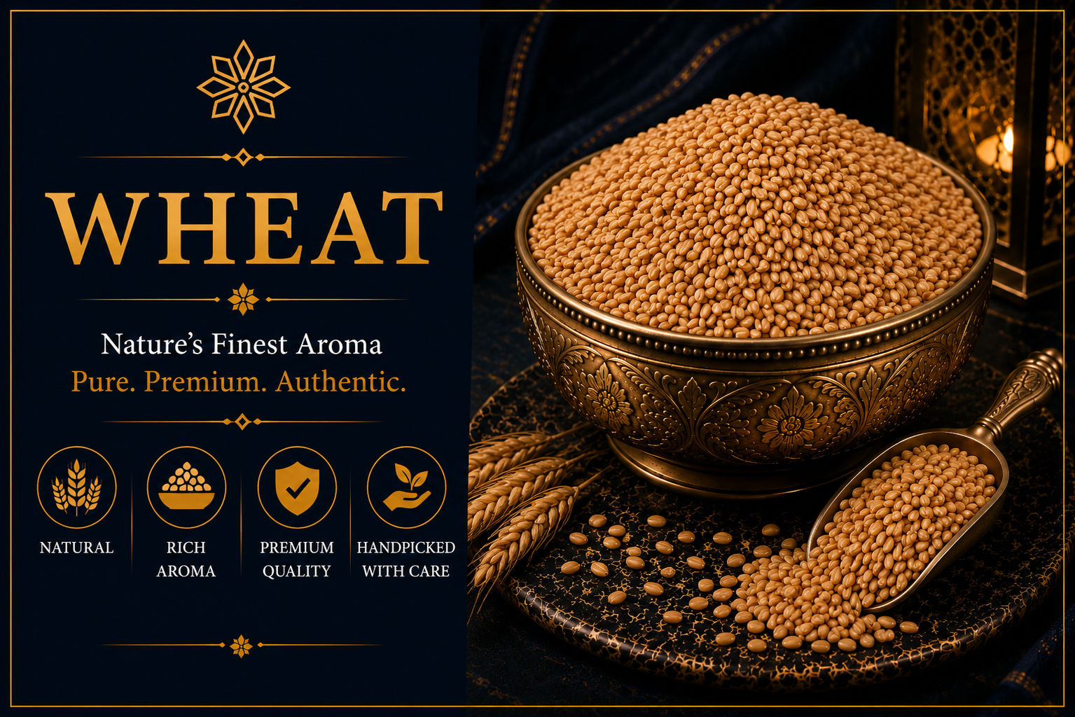 Golden Sharbati Wheat