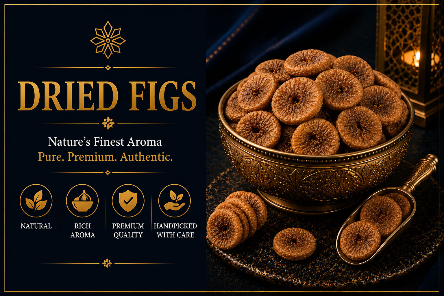 Succulent Dried Figs (Anjeer)
