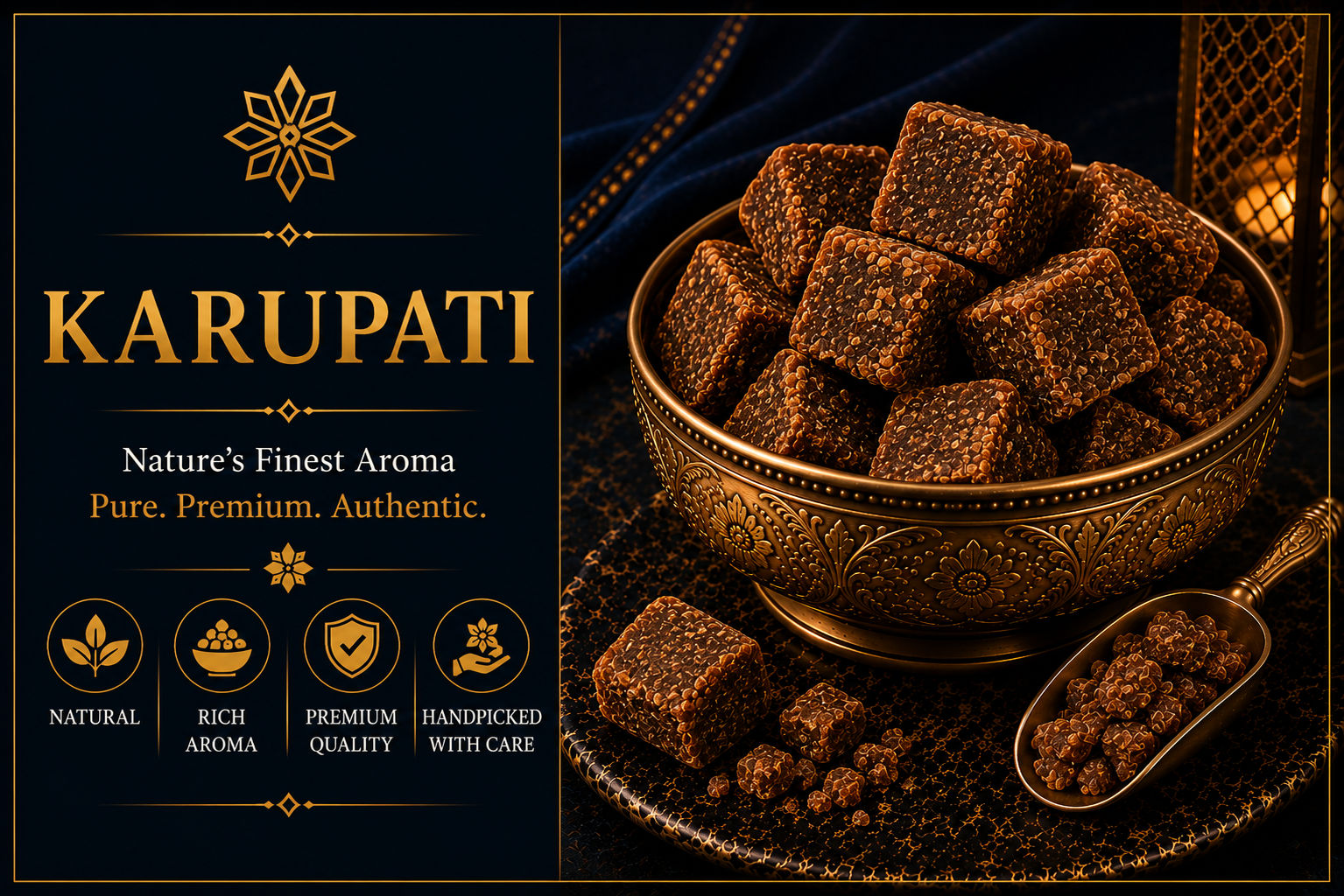 Pure Karupati (Palm Jaggery)