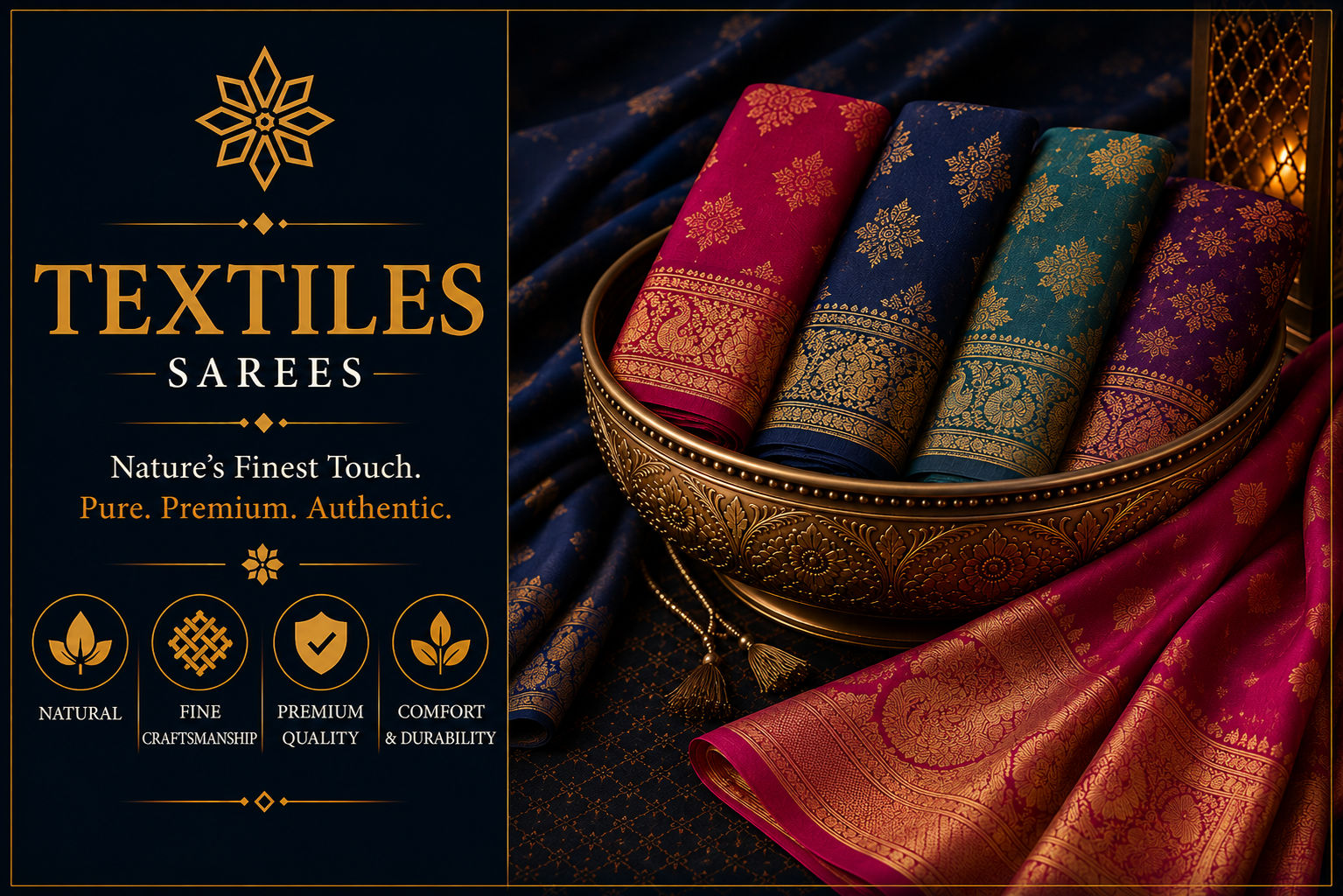 Premium Textile Sarees