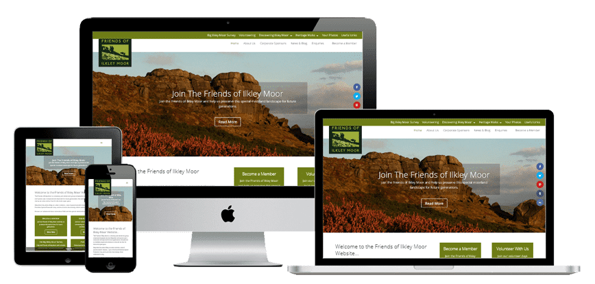 Web Design for Yorkshire Charity