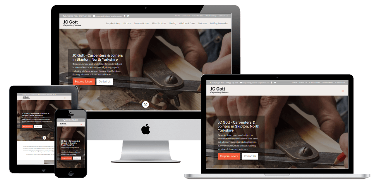 Web Design for Skipton Joinery Company