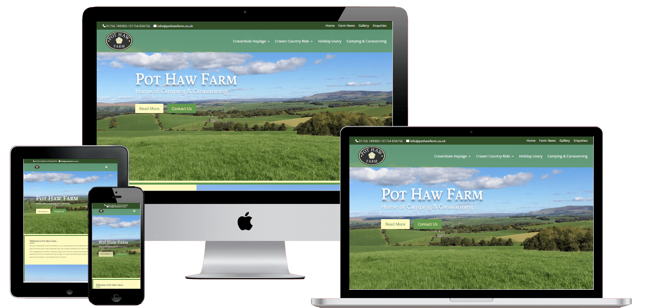 Web Design for North Yorkshire Farm Business