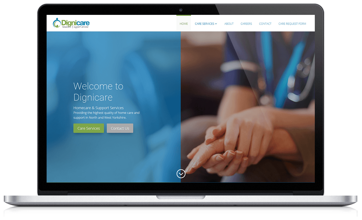 Web Design for Yorkshire Care Company in Harrogate & Skipton