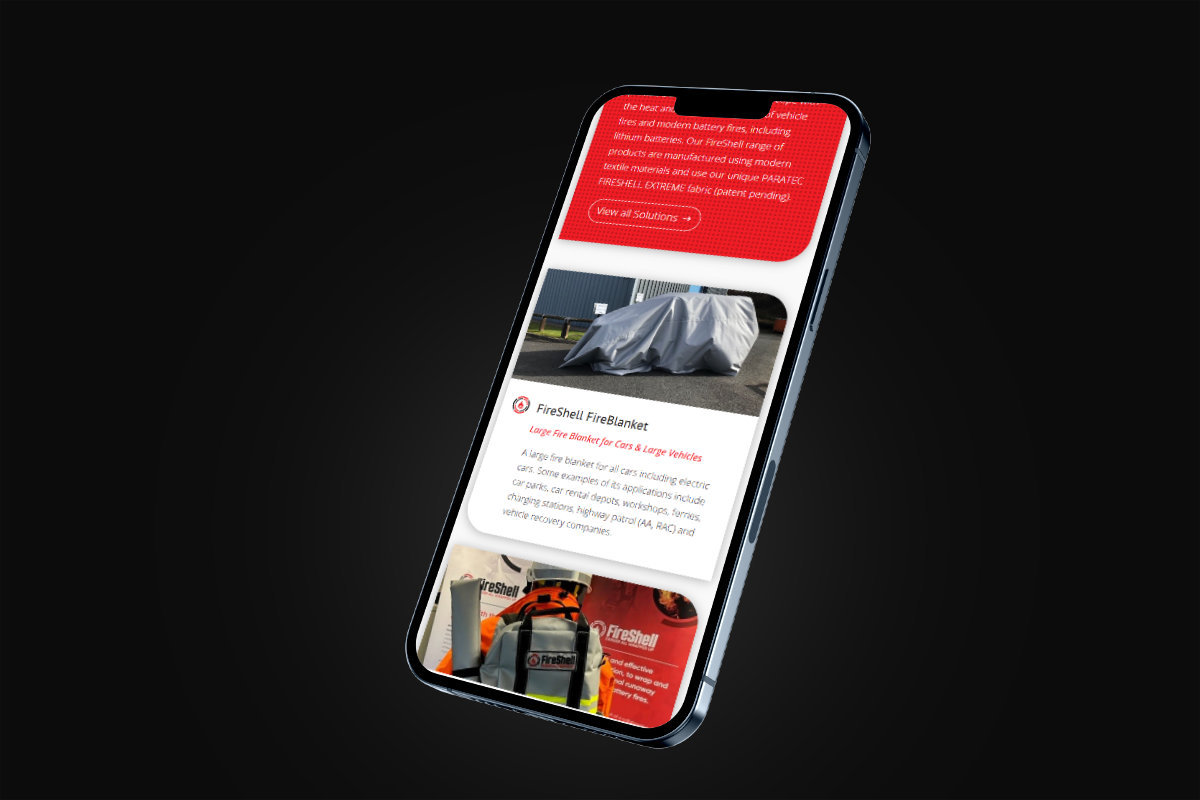 Responsive Web Design for Lancashire Manufacturer