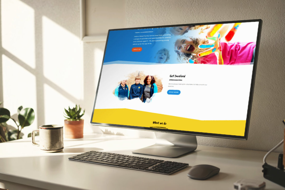 Website Design for Bradford Charity