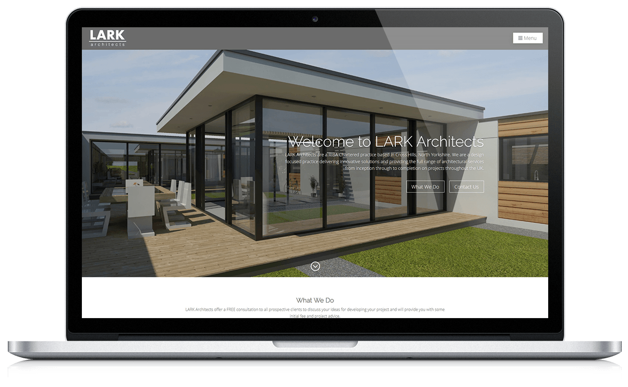 Web Design Yorkshire for Skipton Architects