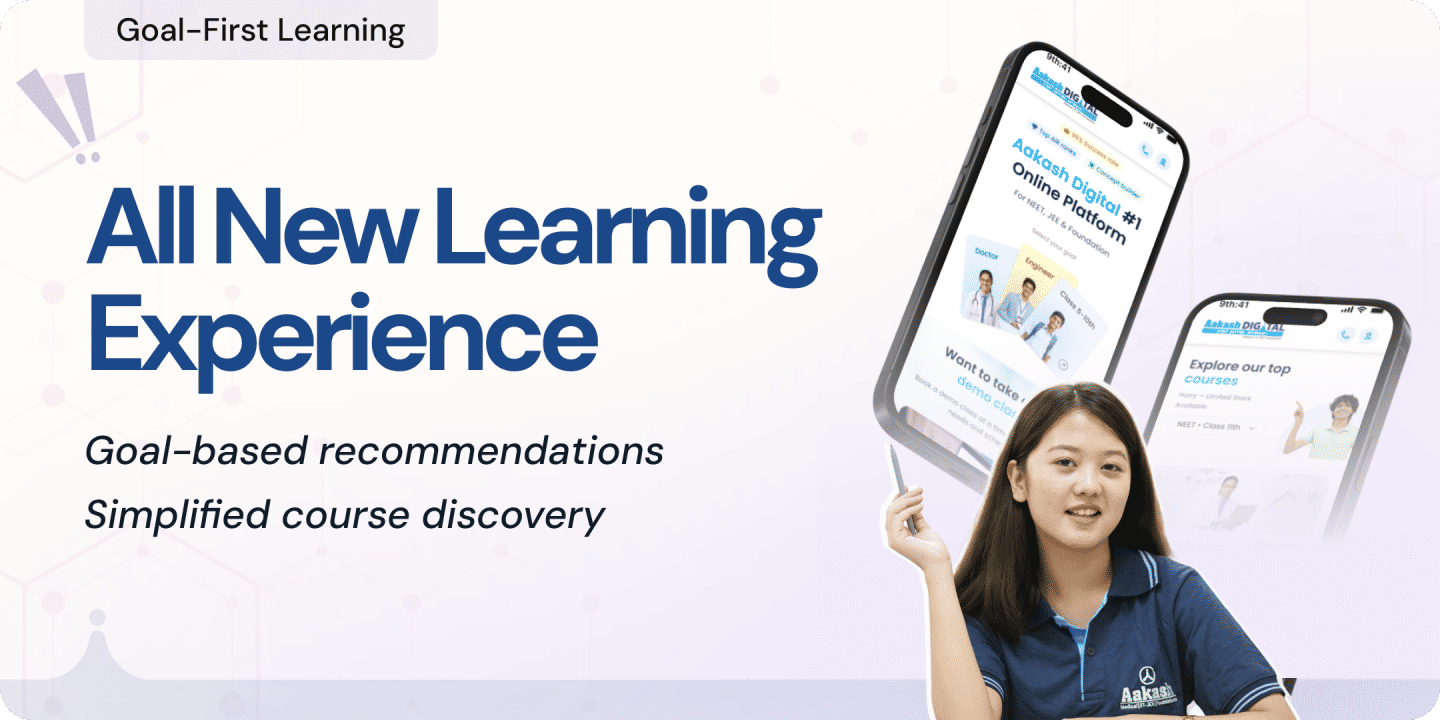 Aakash Digital Online Learning Platform | Online Coaching For JEE and NEET