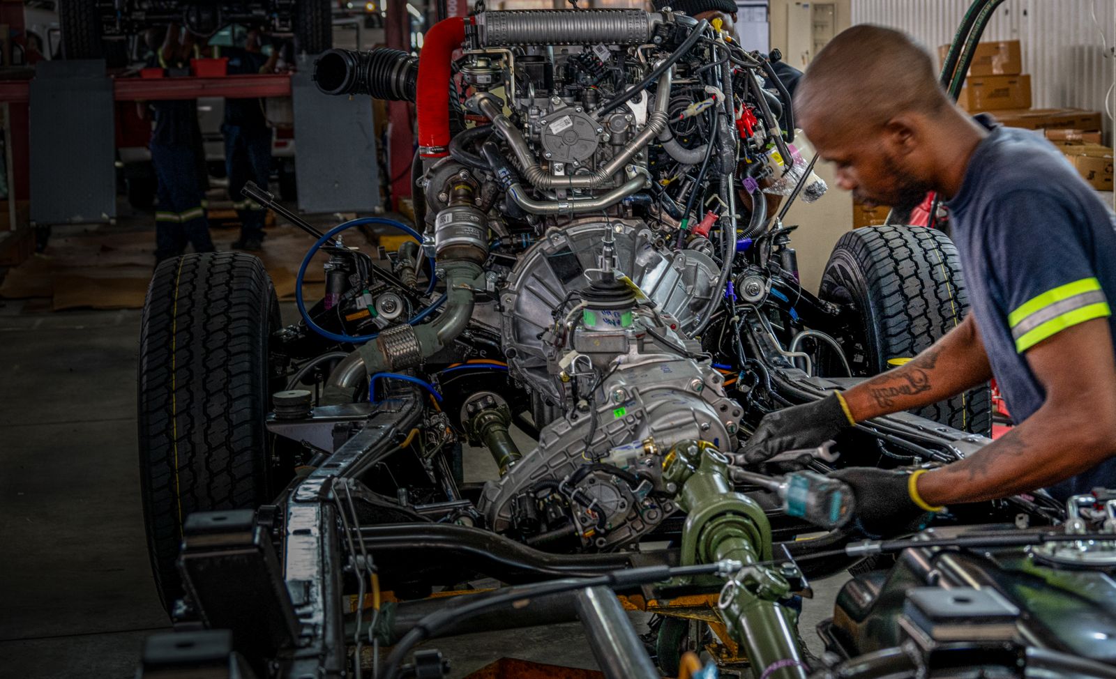 AIH Logistics contract vehicle assembly facility