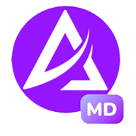 Aksha MD Editor Logo