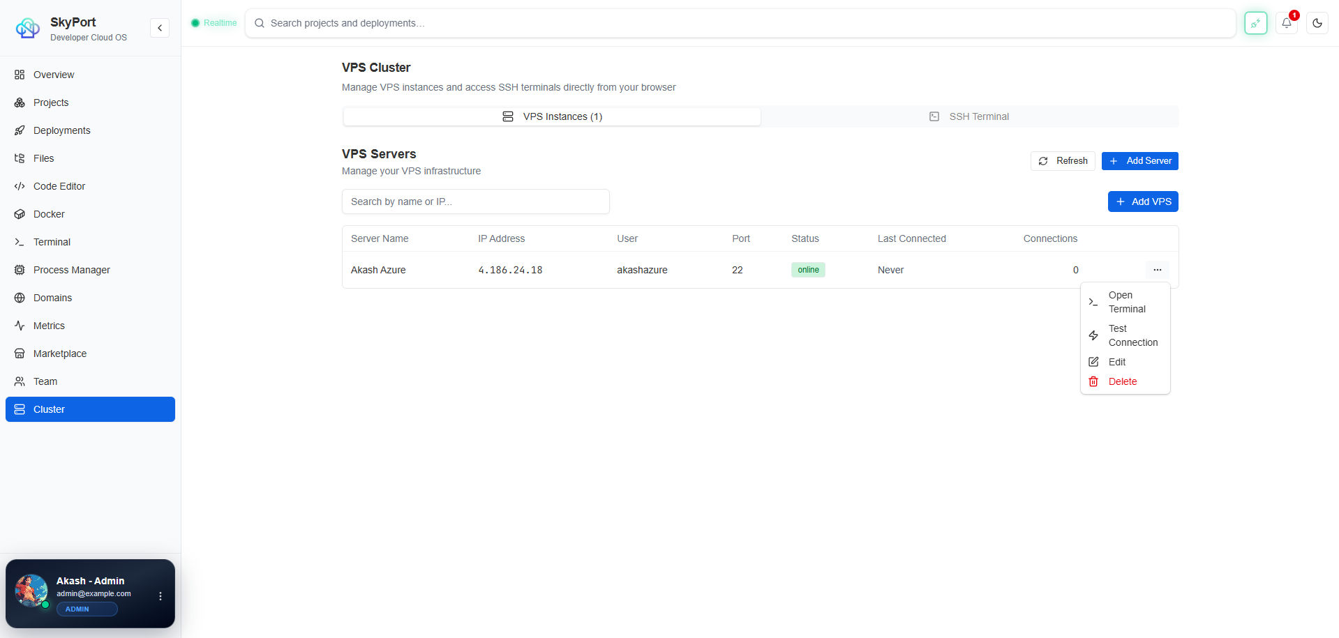 VPS Cluster