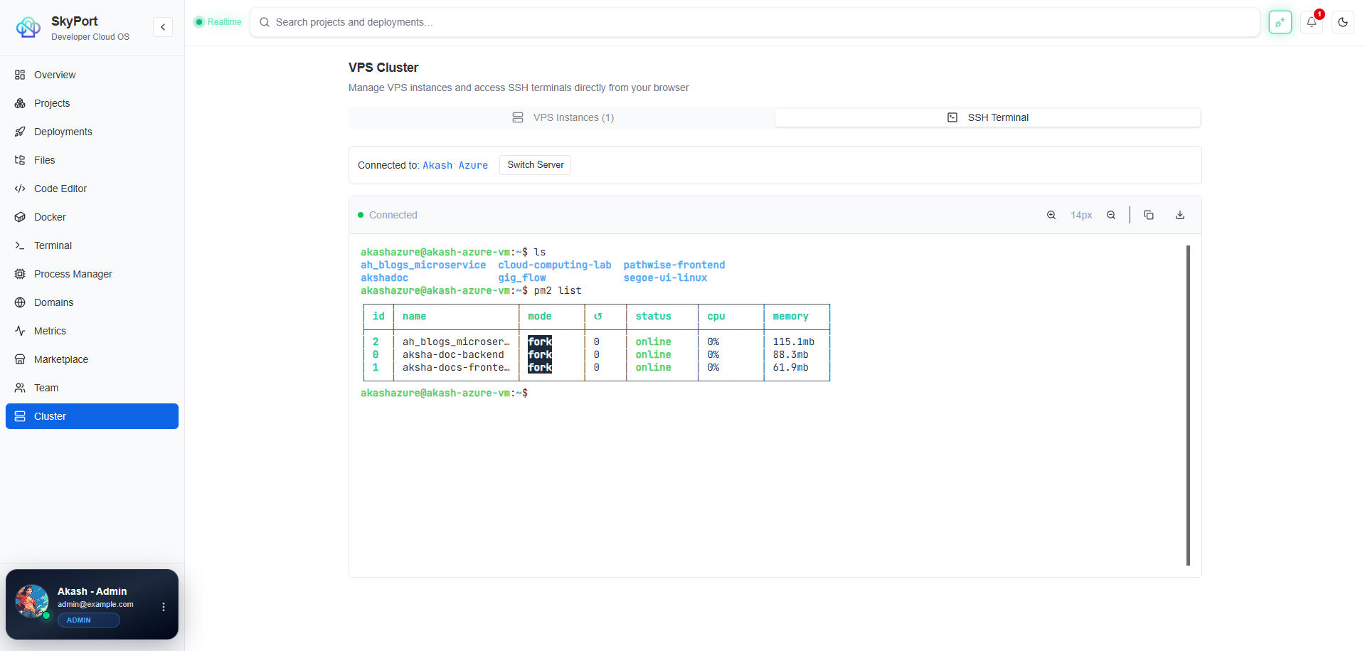 Remote SSH