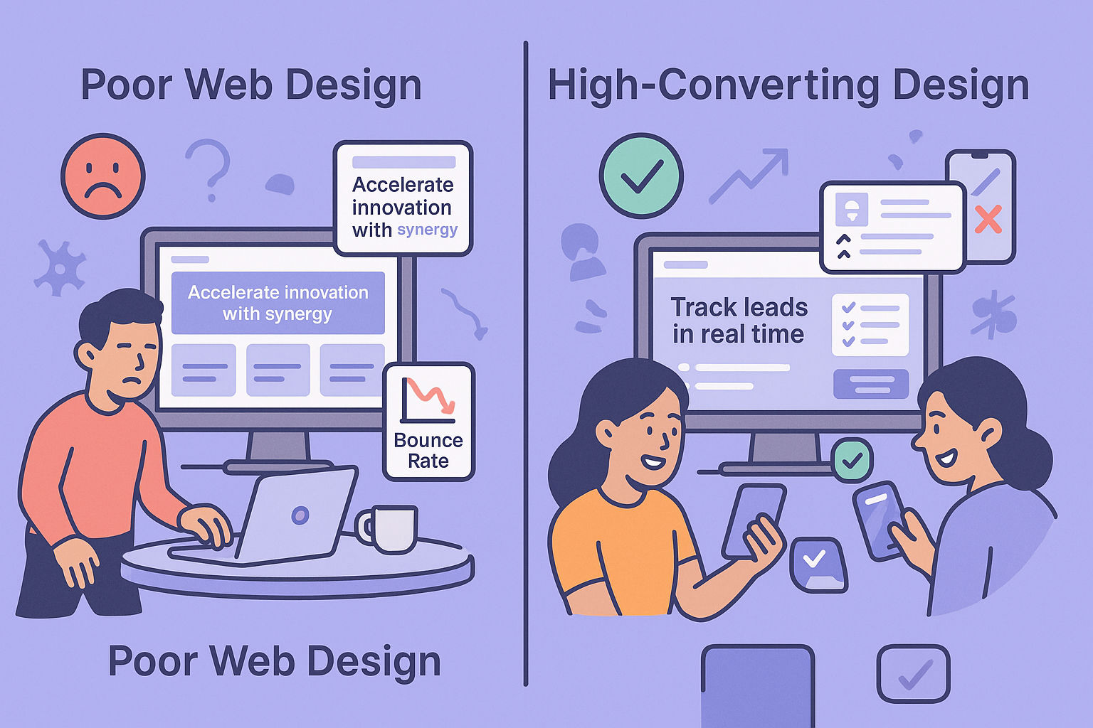 High-Converting SaaS Websites