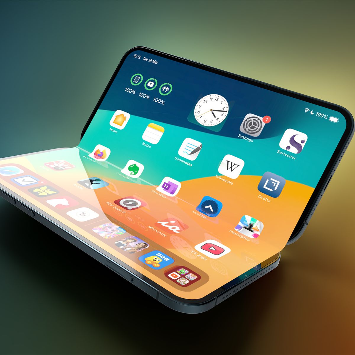 Foldable iPhone Concept - Flexora