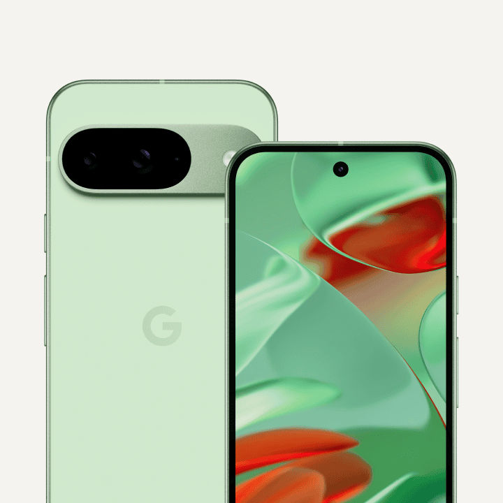 Pixel 9 in Wintergreen colour
