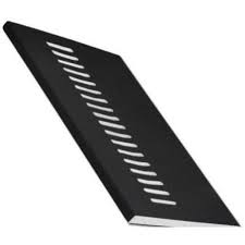 UPVC soffits vent 6 lilging meter Replacement  (size 150mm up to 300 Black)