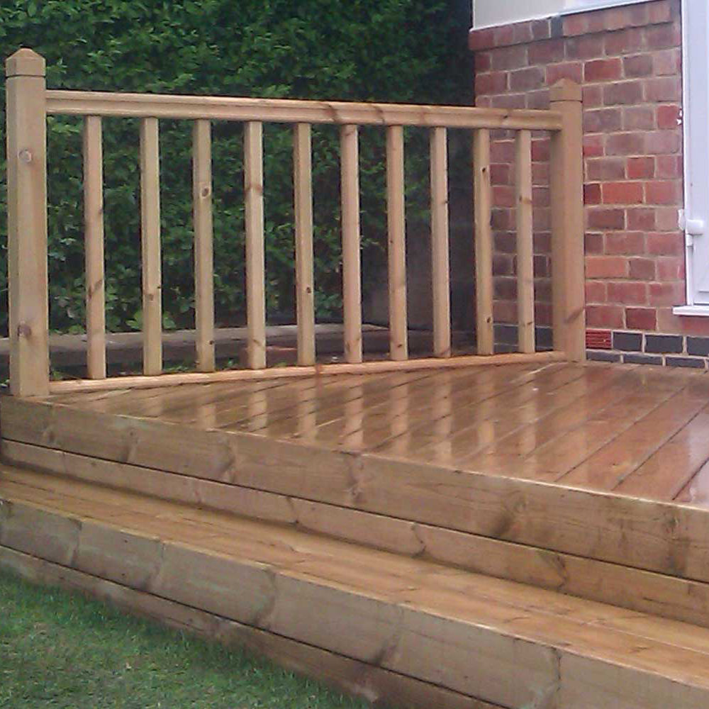 Patio decking Replacement (cost per m2)