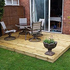Patio decking Replacement (cost per m2)