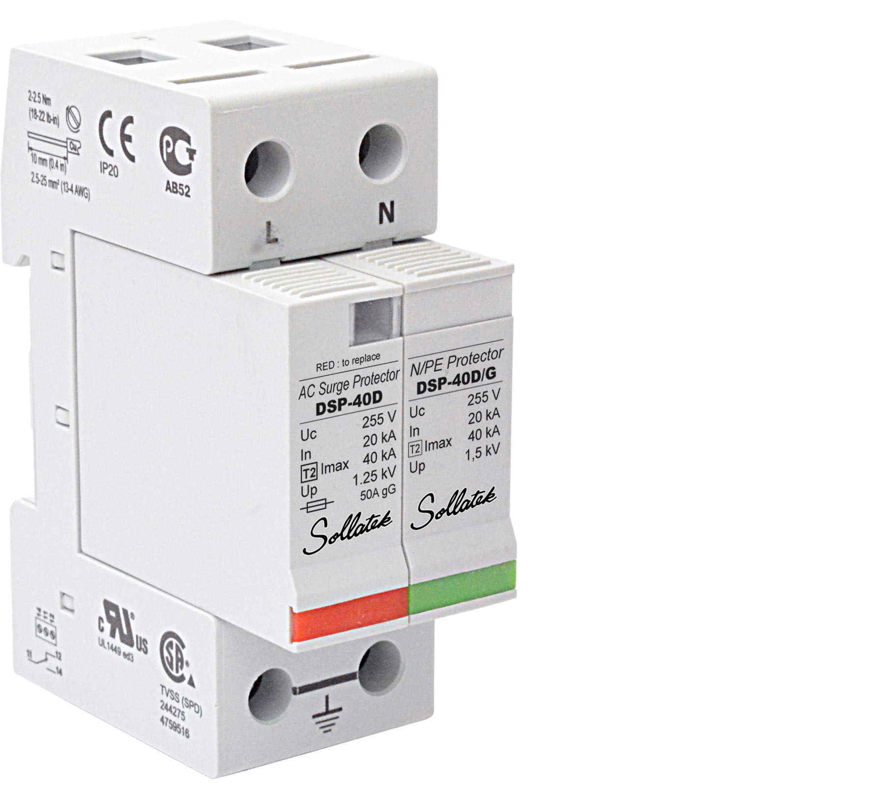 Surge Protection Device Type 2 Single Phase New Installation