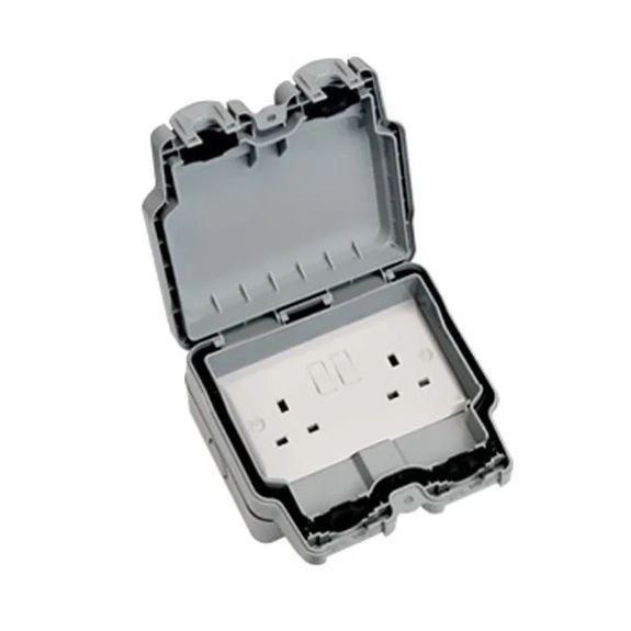 Double/single Outdoor Socket Replacement