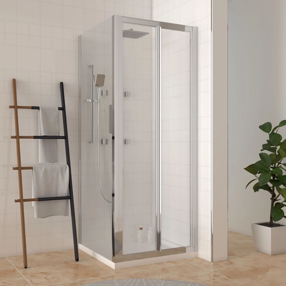 Bi-Fold Shower Door with Panel Replacement