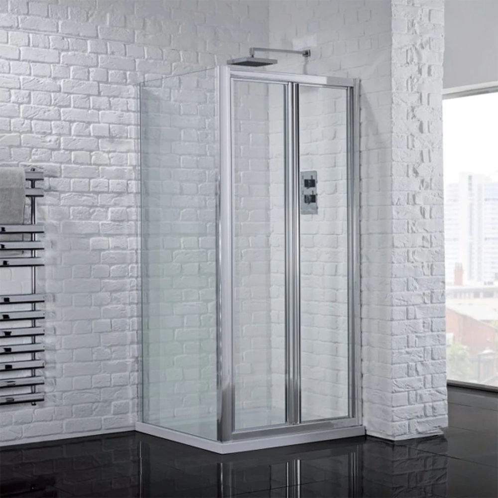 Bi-Fold Shower Door with Panel Replacement