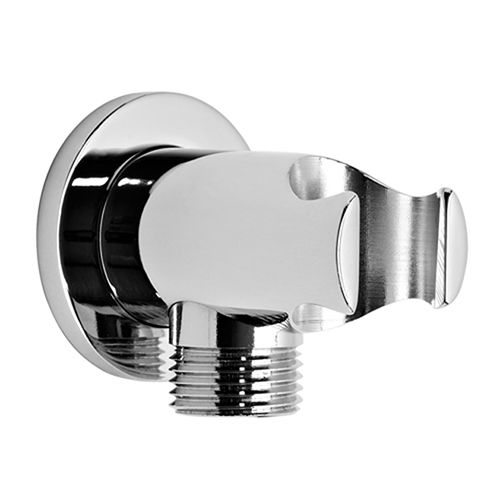 Round Shower Elbow Outlet With wall shower holder Replacement