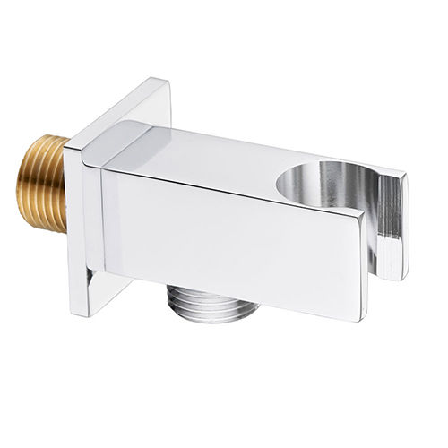 Square Shower Elbow Outlet With wall shower holder Replacement