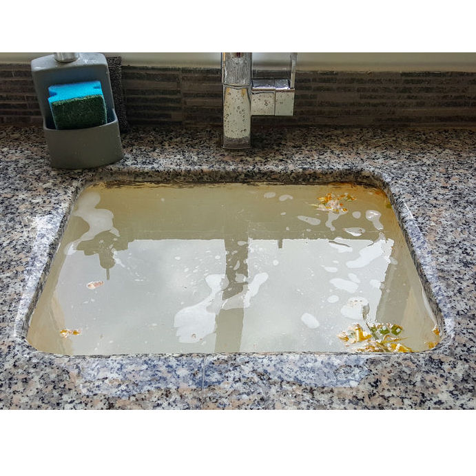 Kitchen Sink Drain Blockage