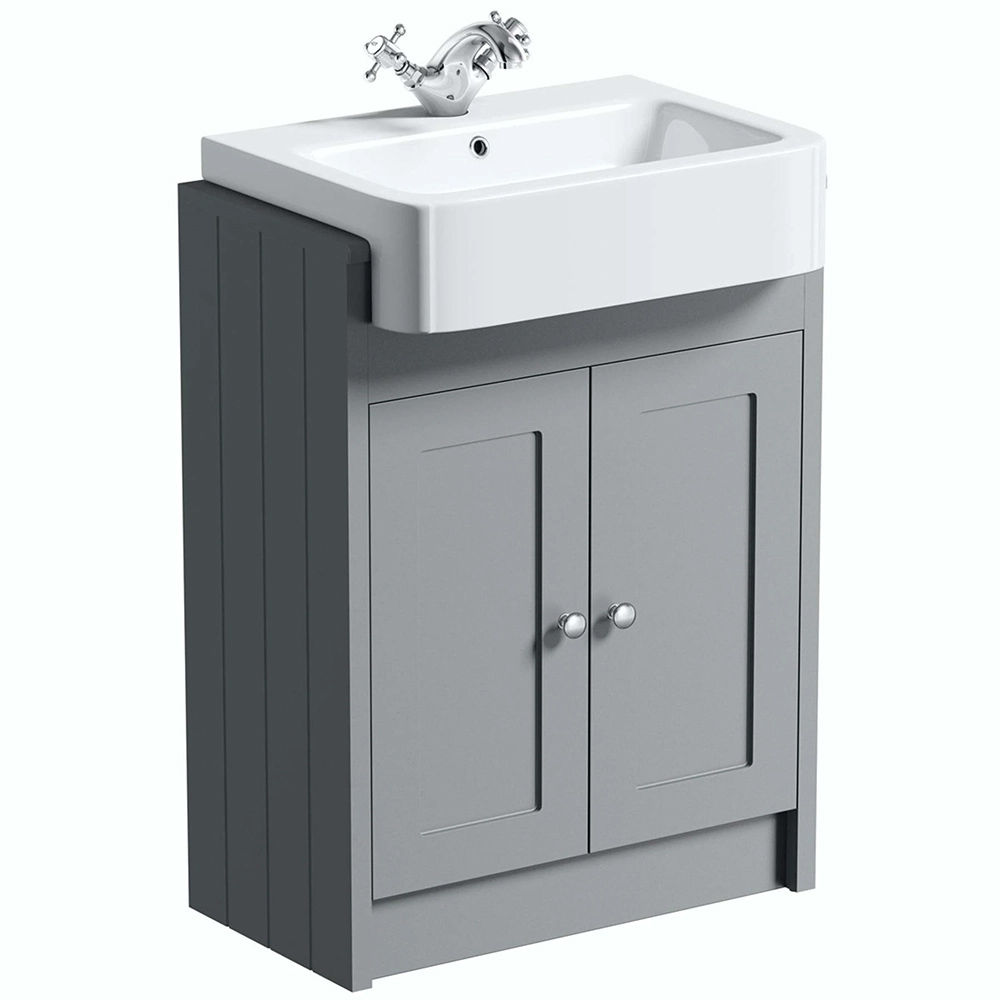 Basin with Floorstanding Vanity Replacement