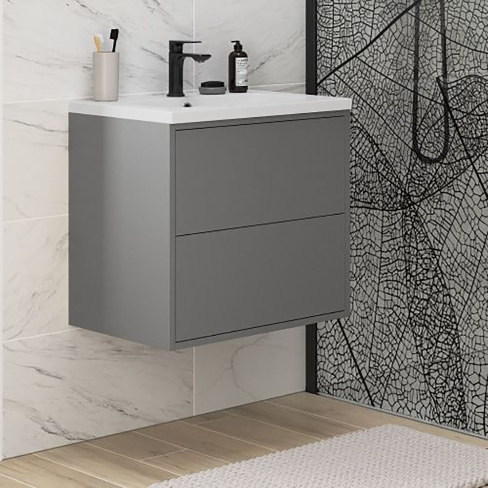 Basin with Wall Hung Vanity Replacement