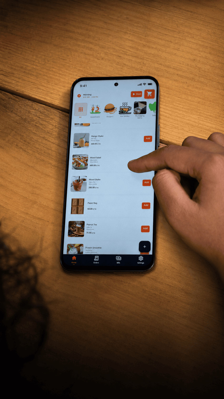 Online Ordering preview