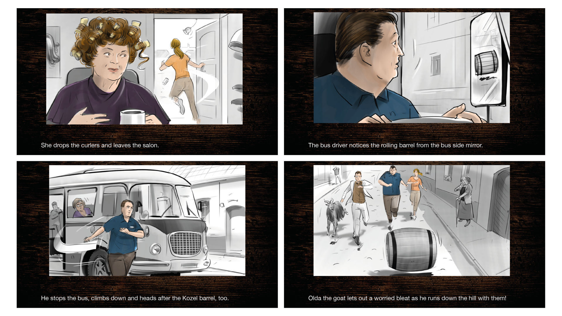 Kozel beer company TV Commercial visual 3