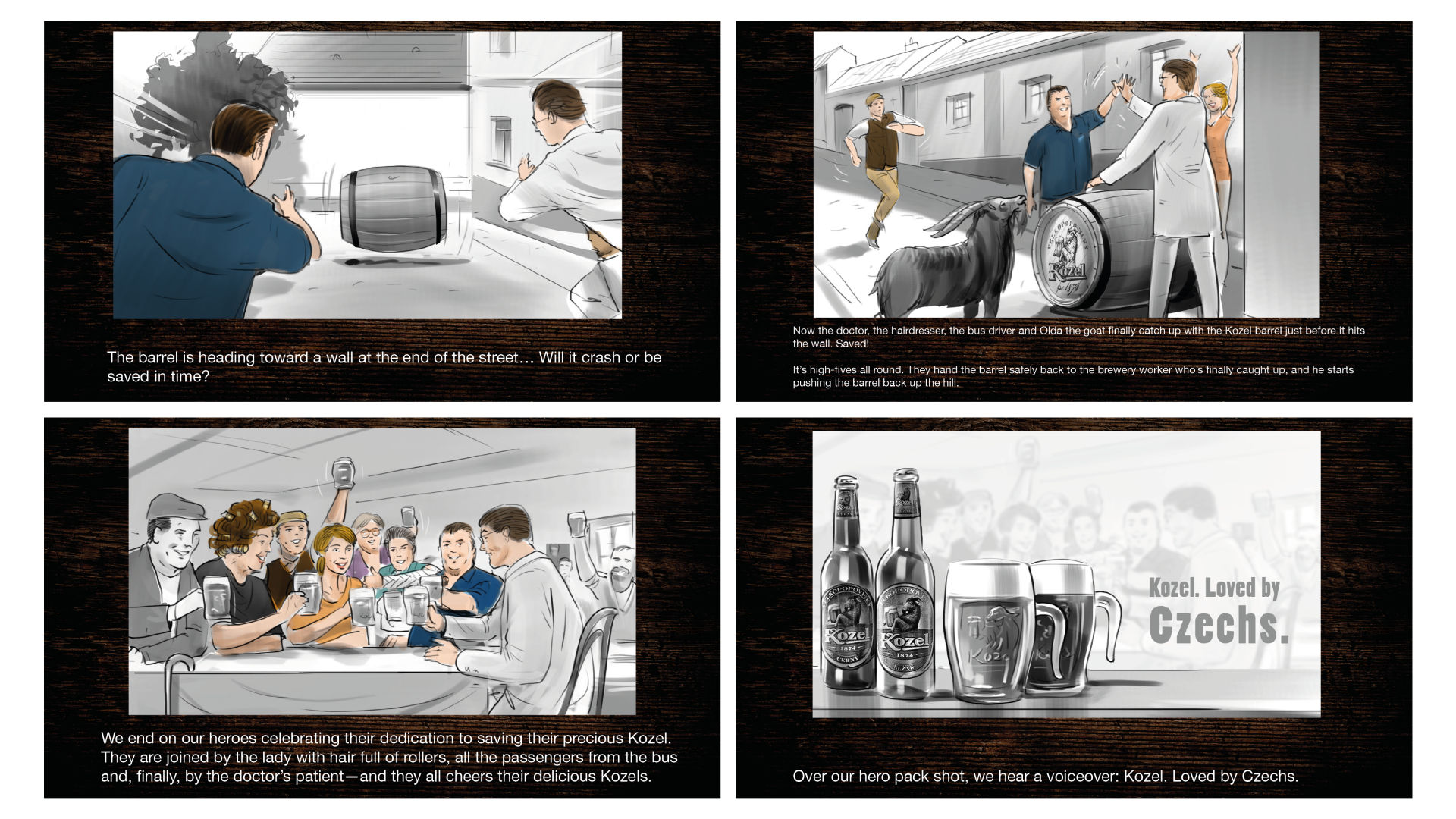 Kozel beer company TV Commercial visual 4