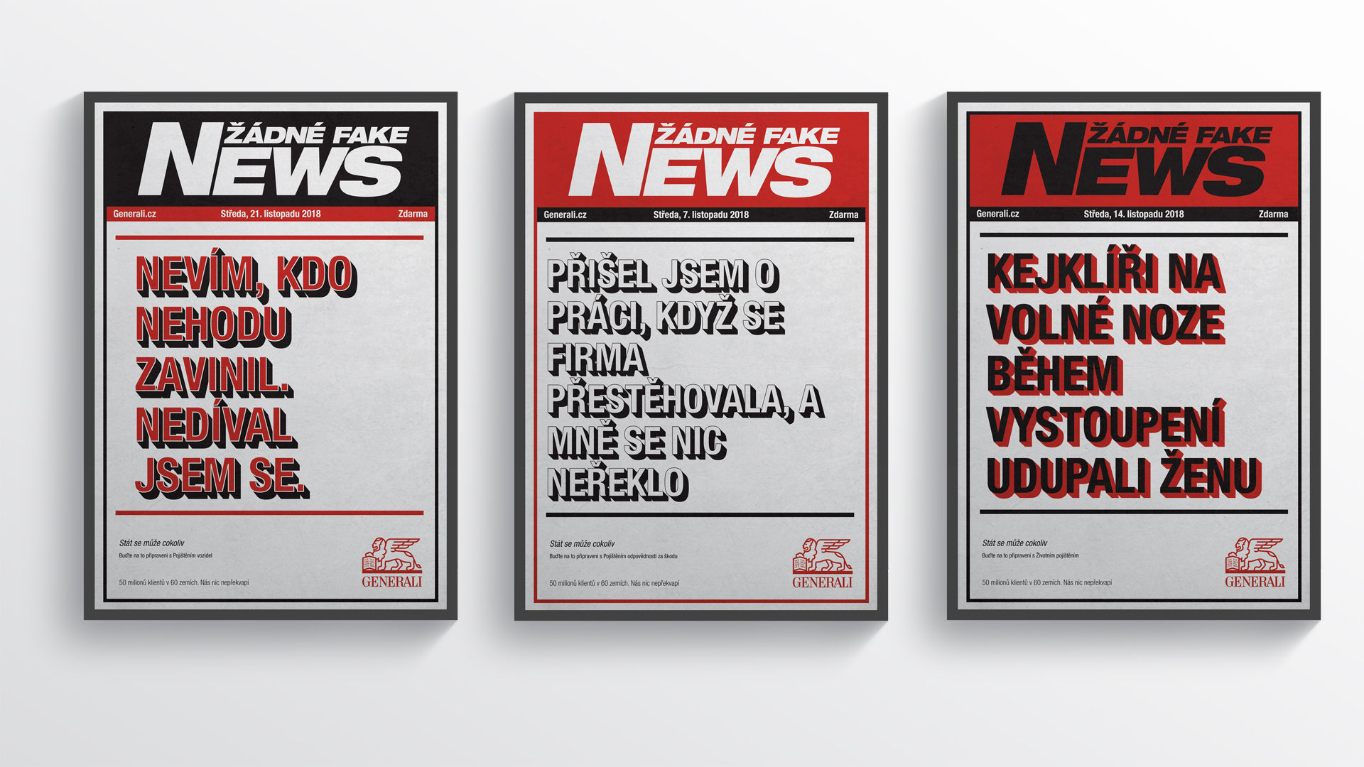 Generali insurance company Campaign visual 1