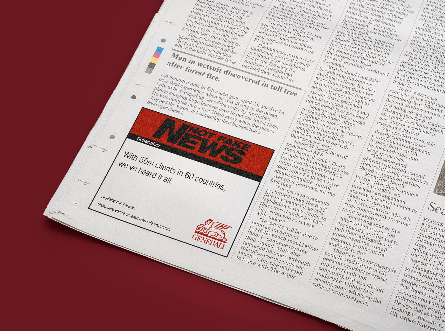 Generali insurance company Campaign visual 9