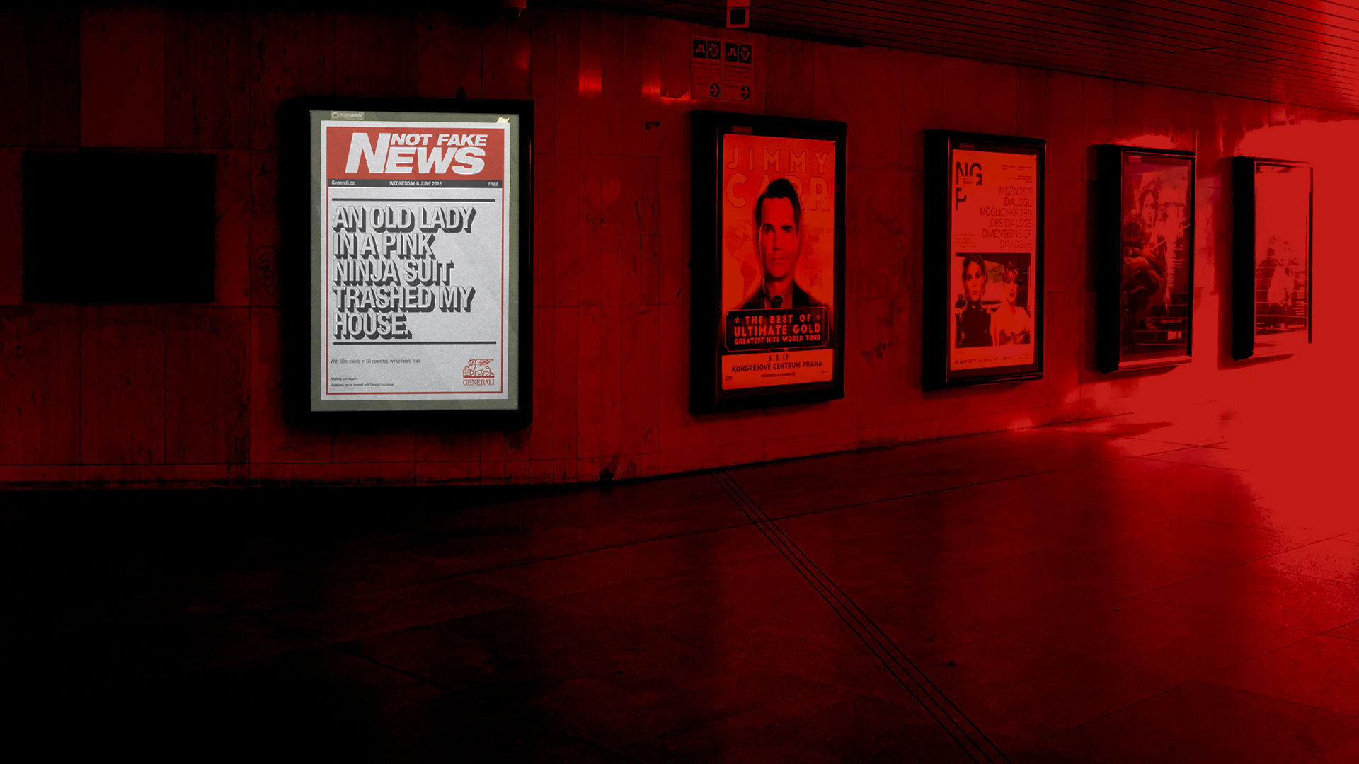 Generali insurance company Campaign visual 5
