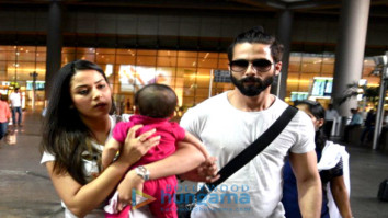 Shahid Kapoor, Mira Rajput, Rishi Kapoor & Neetu Singh snapped at the airport
