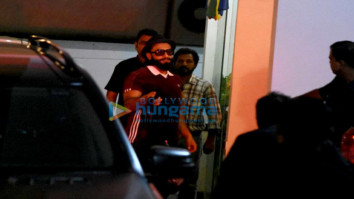 Ranveer Singh snapped at Vidhu Vinod Chopra’s house