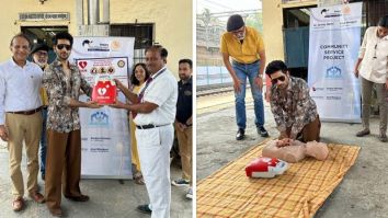 Vardhan Puri and family donates a defibrillator in memory of late kin Amrish Puri; says, “I am confident that my grandparents are smiling from heaven”
