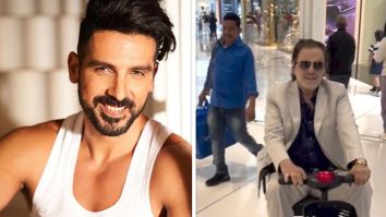 Zayed Khan gets dad Sanjay Khan an electric bike to stroll in a mall: “Hope you guys out there get to spend quality time with your parents”