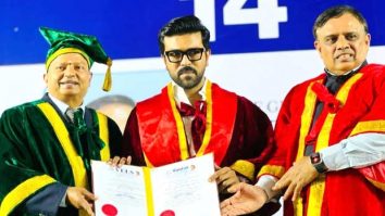 Ram Charan becomes youngest actor to get conferred with honorary doctorate by Vels University