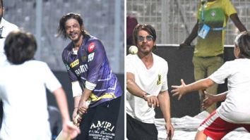Shah Rukh Khan showcases batting skills; son AbRam Khan bowls to Kolkata Knight Riders player Rinku Singh, videos go viral from training session