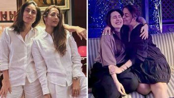 Kareena Kapoor Khan and Karisma Kapoor twin with Arora sisters Malaika and Amrita