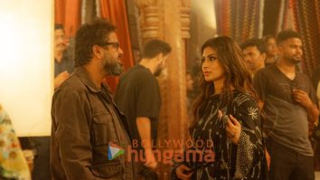 Vedaa on the sets
