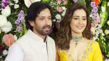 Vikrant Massey and Raashii Khanna papped together