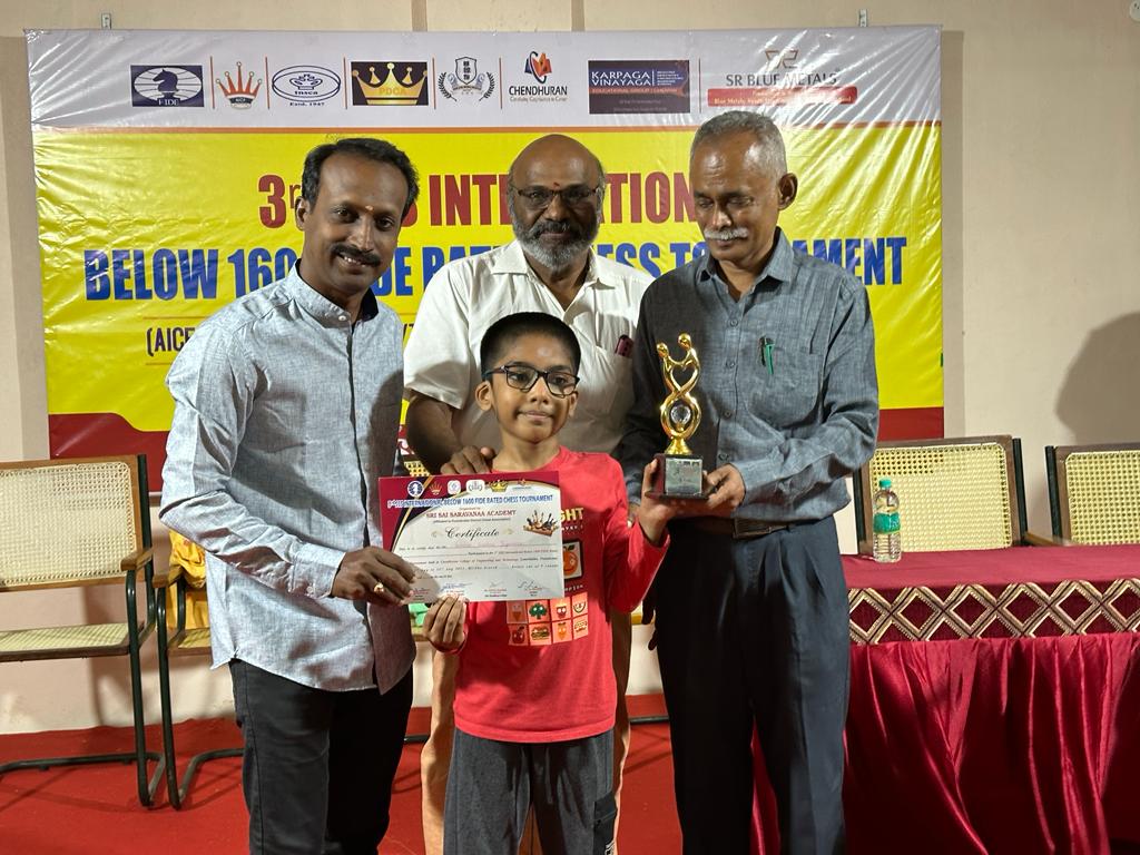21st Adyar Times FIDE rated Open Chess Tournament – 2023 – Adyar Times