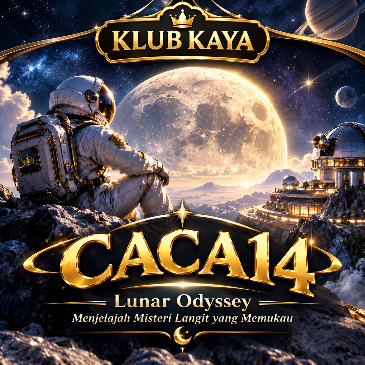 CACA14 | Lunar Odyssey Menjelajah Misteri Langit yang Memukau
