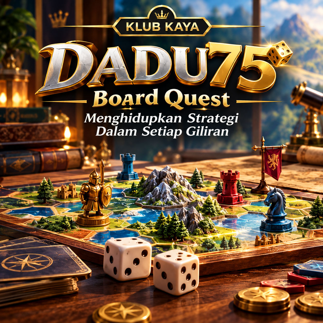 DADU75 | Board Quest Menghidupkan Strategi Dalam Setiap Giliran